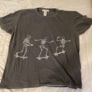 Urban Outfitters Skeleton Skating T-shirt